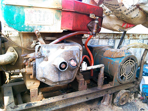 丹巴单杠柴油机发电机出租